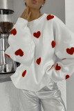 Heart Embroidery Knitting Sweater