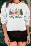 Christmas Tree Print Graphic Sweatshirt