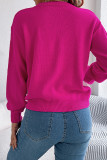 Cable Knit Colorblock Sweater