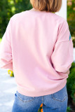 Pentagram Patchwork Pullover Sweatshirt