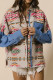 Denim Patchwork Aztez Jacket