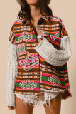 Knitting Sleeves Aztec Jacket