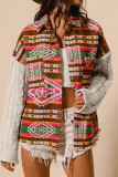 Knitting Sleeves Aztec Jacket