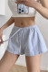 Stripes High Waist Shorts