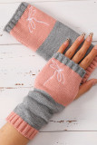 Embroidery Knitting Gloves
