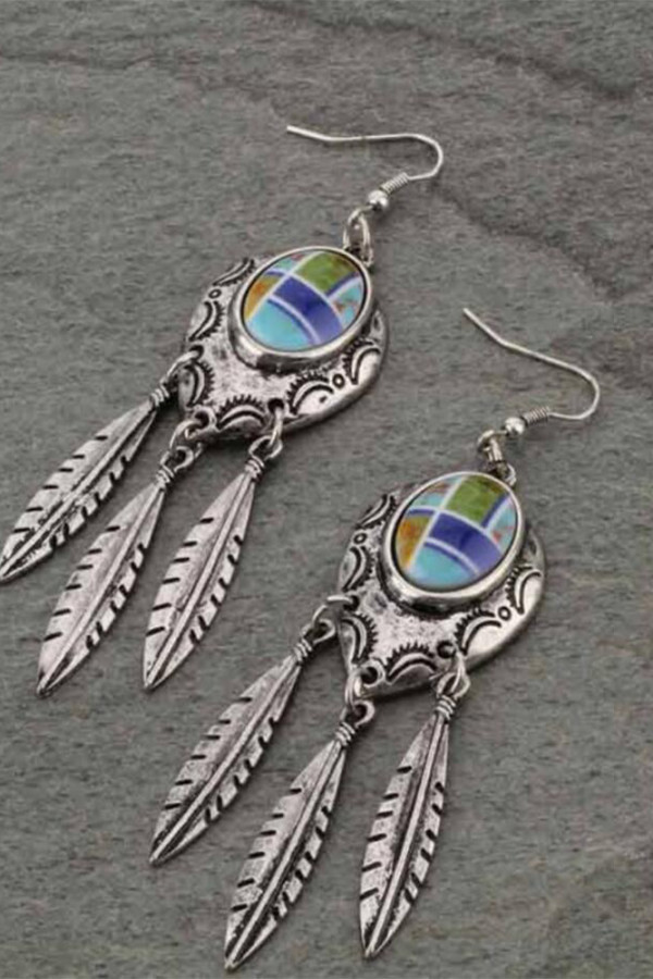 Bohemia Feather Earrings