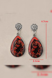 Horse Pattern Earrings