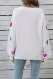 Valentine Heart Knitting Sweater
