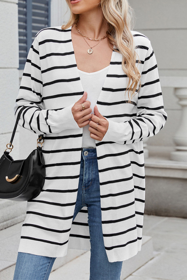 Front Open Knitting Cardigan