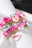 Valentine Love Colorful Bracelet Set