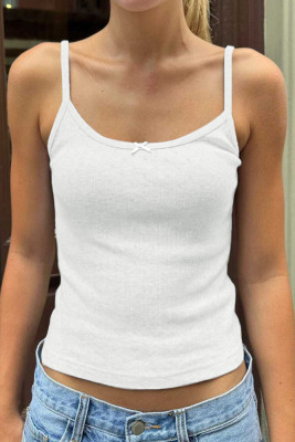 Plain Knitting Cami Top