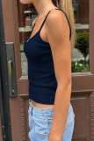Plain Knitting Cami Top
