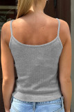 Plain Knitting Cami Top