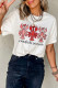 White Crawfish Season Fashion Graphic Crewneck T Shirt