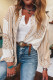 Khaki Leopard Striped Western Casual Shirt
