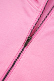 Bonbon Checkered Patchwork Kangaroo Pocket Half Zipper Hoodie