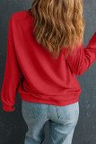 Red Christmas Nutcracker Men Guard Graphic Pullover Sweatshirt