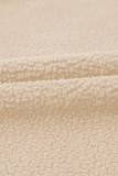 Apricot Toggle Button Teddy Coat