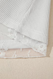 Jet Stream Lace Mesh Long Sleeve Top