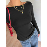 Women Floral Lace Sheer Back Tie‑Back Long Sleeve Slim Crop Top