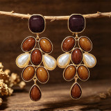 Vintage Resin Pearl Earrings
