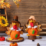 Thanksgiving Turkey Plush Ornament