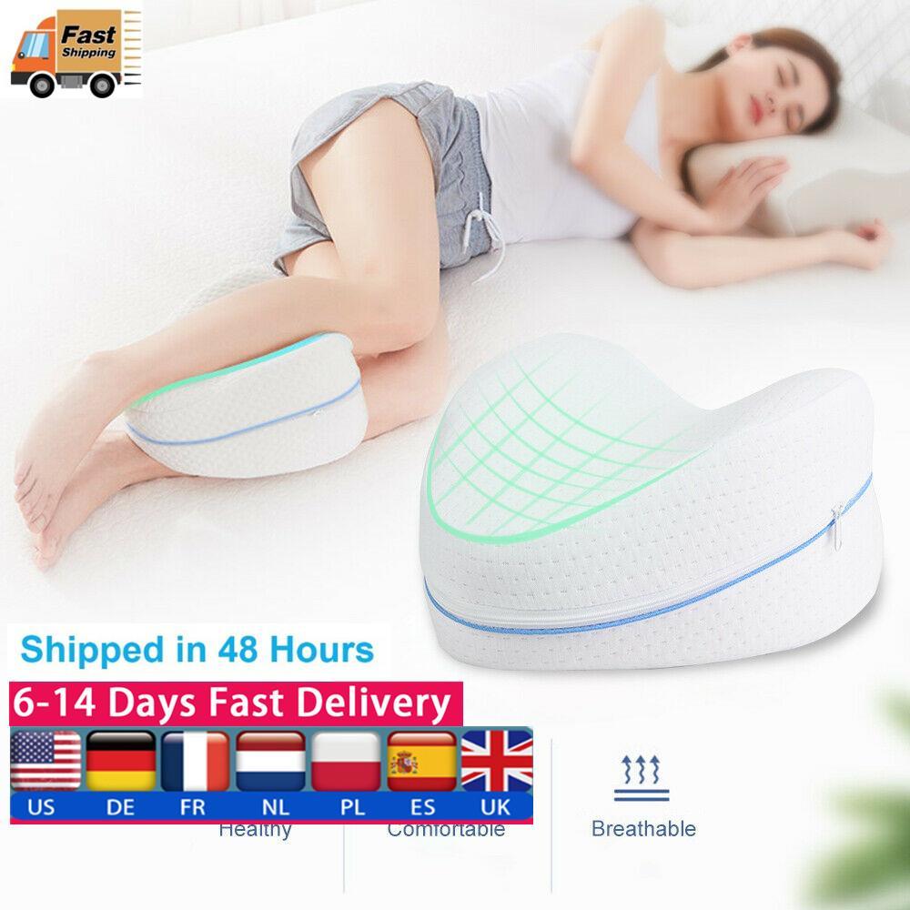 Us 19 99 Pregnancy Body Memory Foam Pillow Orthopedic Knee Leg Wedge Pillow Cushion For Side Sleeper Sciatica Relief Or Pillowcase M Allseasonsbuy Com