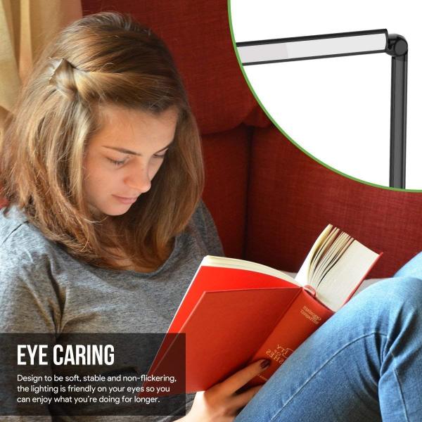Eye-care USB LED desk lamp CCT adjustable for living room hotel office