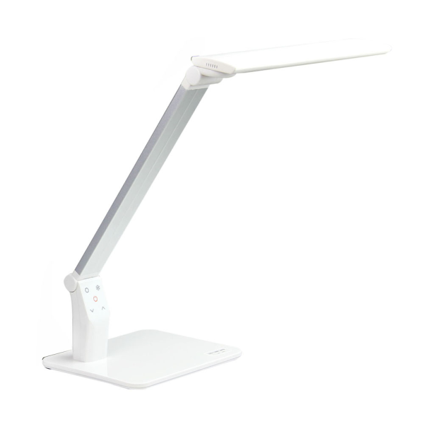 Touch Sensor 1000Lux LED Desk Lamp with USB Charging Port 5 Levels Dimmable 5 Color Mode Table Light for Working Studying
