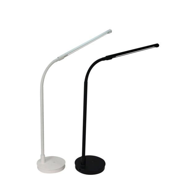 360 lighting angle gooseneck design slim led table lamp for bedroom office hotel