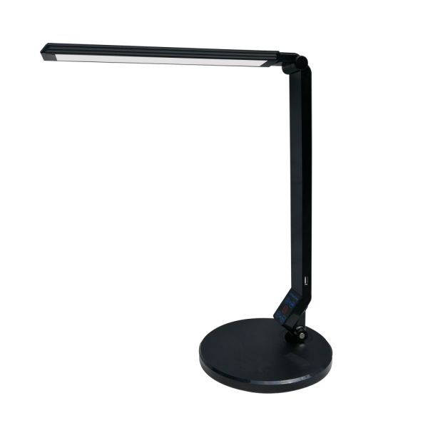 Rotatable Eye-care 10W led desk lamp Table lamp 5 color mode 5 brightness mode with USB 