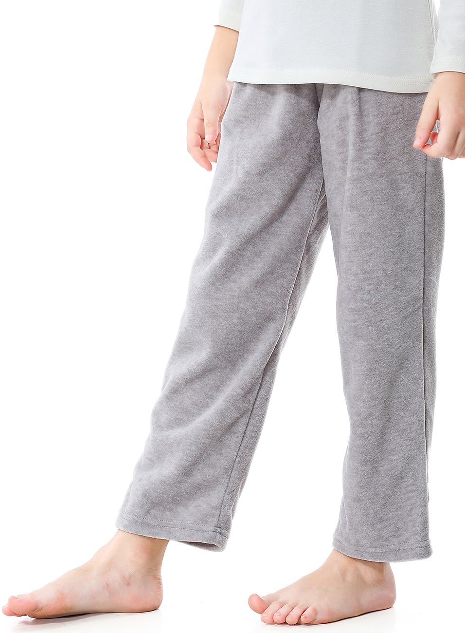 OLEH-OLEH Little Kid and Toddler Girl’s Pajama Bottoms Soft Casual Loose Fleece Lounge Pants Size 5 6 8 10 
