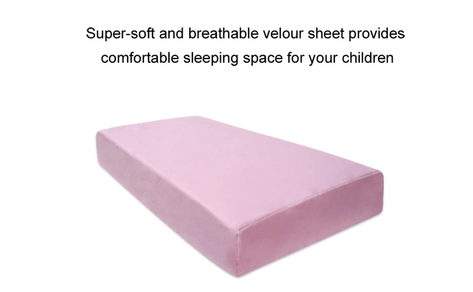 velour crib sheet