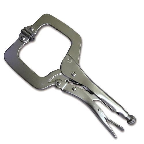 Fix Plier Pincer Tong Tenon Locator Alloy Steel Hand tool C Clamp weld Clip Woodwork Grip Vise Lock Jaw Swivel Pad Wood Work