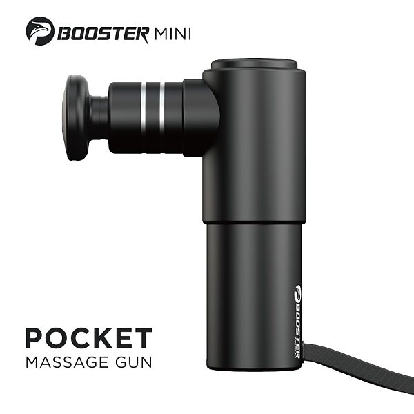 BOOSTER Mini Electric Muscle Massage Gun Pocket Neck Muscle Massager Pain Therapy for Body Massage Relaxation Pain Relief