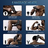 2020 LCD Display Massage Gun Deep Muscle Massager Muscle Pain Body Massage Exercising Relaxation Slimming Shaping Pain Relief