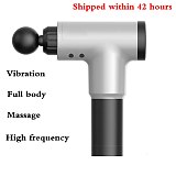 3300r/min Massage Gun Muscle Relaxation Massager Vibration Fascial Gun Fitness Equipment Noise Reduction Design For Male Female