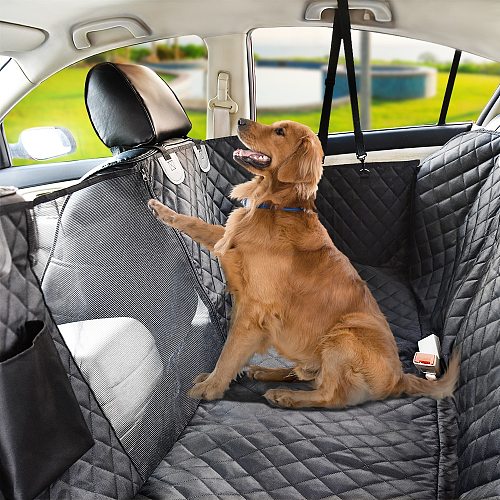 Waterproof Dog Car Seat Covers View Mesh Kids and Pet Cat Dog Carrier Backpack Mat For Pet Travel Seat Cover