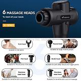 Merach rechargeable muscle massage gun Sports whole body massage gun 2500mAH