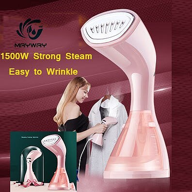 1500W Mini Garment Steamer For Clothes Dry Cleaning Ironing Portable Clothes Iron Steamer Brush Home Humidifier Facial Steamer