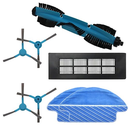 Roller brush+side brush+ HEPA filter+mop for Conga 3090 robot vacuum cleaner parts replacement