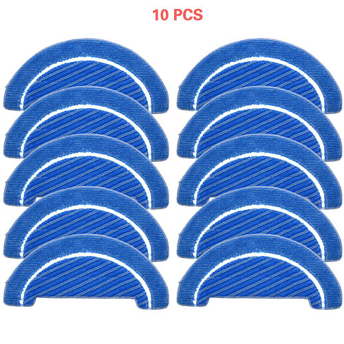 New 5pcs/10pcs Fabric mop inserts for Conga 1090 series robot vacuum cleaner accessories fabric mop insert kit