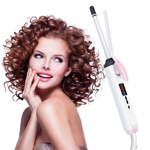 Professional Hair Curler 9mm 26mm Ceramic Curling Iron Pear Flower Cone Hair Waver Curling Wand Corrugation Hair Crimper Iron