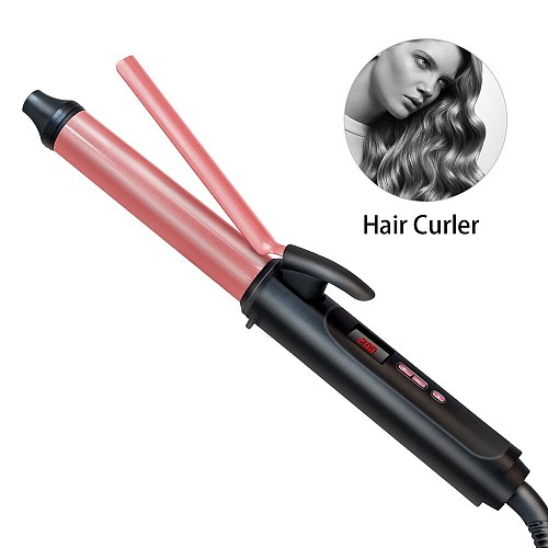 Curling Iron Hair Curler 9mm 26mm Pear Flower Cone Ceramic Curling Wand Hair Waving Roller Hair Crimper Iron Styling Tools