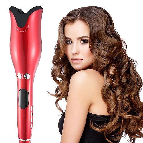 Professional Hair Curler Automatic Curling Iron Ceramic Rotating Air Curler Wand Styling Tools Hair Waver Air Spin Hair Crimper