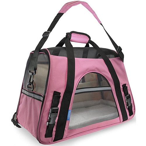 Portable Dog Cat Carrier Bag Pet Puppy Travel Bags Breathable Mesh Small Dog Cat Chihuahua Carrier Outgoing Pets Handbag