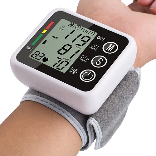 latest models Voice broadcast Automatic Wrist Digital Blood Pressure Monitor Tonometer Meter for Measuring and Pulse rate