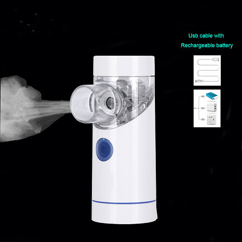 Mesh Nebulizer Medical Portable Atomizer Rechargeable Inhaler Baby Waterproof Asthma inhalator nebulizador inalador