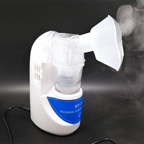Home Nebulizer Inhaler Health Care Mini Handheld Portable Automizer Ultrasonic Nebulizer for Children Adult Asthma Inhaler