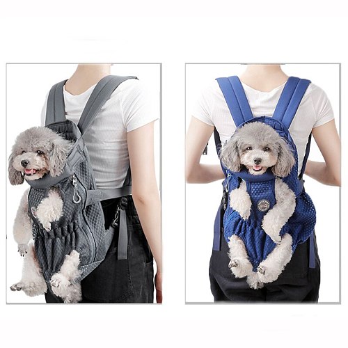 Pet Dog Cat Carrier Backpack Outdoor Travel Lightweight Dog Soft Mesh Breathable Carrying Bag For Puppy Chihuahua Cats